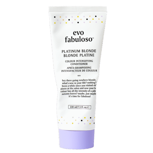 evo fabuloso platinum blonde spalvos palaikymo kondicionierius