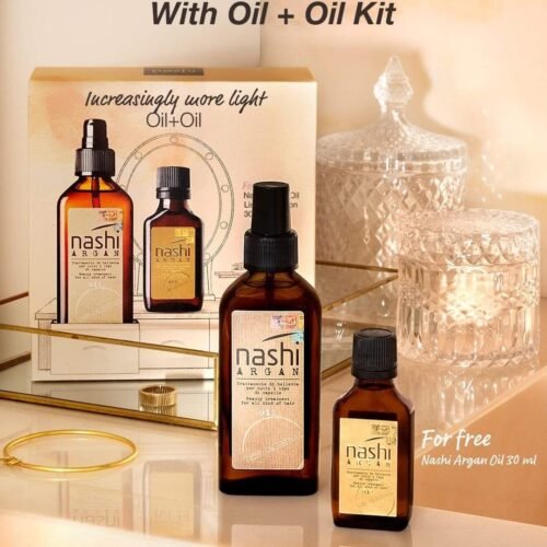 Nashi Argan Aliejus 100ml + 30ml Aliejus DOVANA