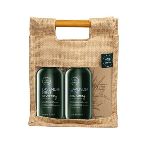 SPA rinkinys sausiems ir šiurkštiems plaukams TEA TREE LAVENDER MINT SPA SET