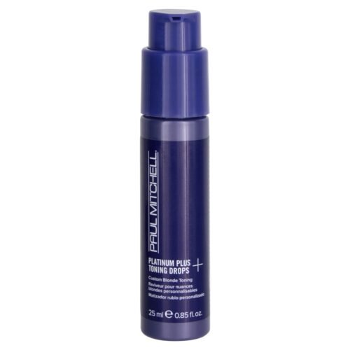 PAUL MITCHELL PLATINUM PLUS+ TONING DROPS Intensyviai tonuojantis serumas šviesiems plaukams