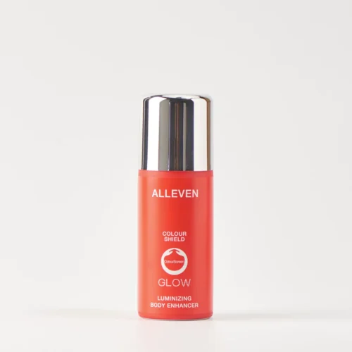 ALLEVEN PURŠKIAMAS MAKIAŽO PAGRINDAS KŪNUI "COLOUR SHIELD GLOW", 100 ML