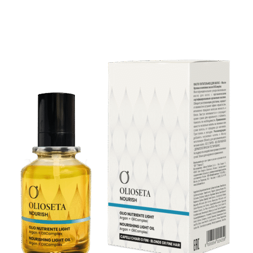 Alternative view of OLIOSETA NOURISH Lengvas Maitinantis (šviesiems ir ploniems plaukams) aliejus 30-100 ml