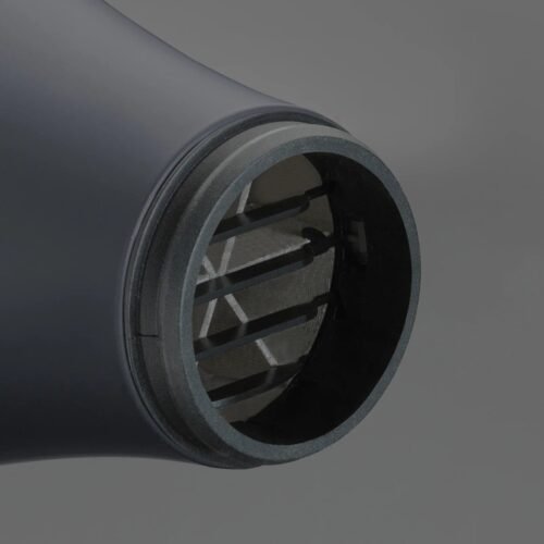 Alternative view of Diva Micro 5000 Black Hair Dryer plaukų džiovintuvas, black