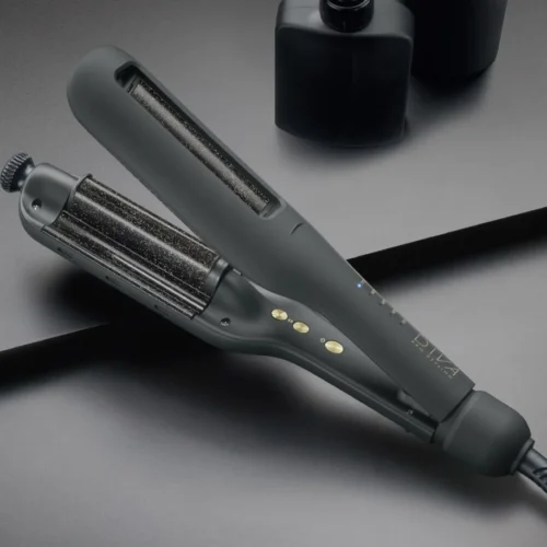Diva Pro Styling Precious Metals Gold Dust curler and waver garbanojimo įrankis