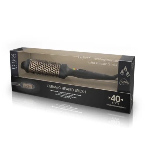 Alternative view of DIVA PRO STYLING ceramic hot brush plaukų formavimo šepetys