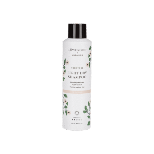 LÖWENGRIP Light dry shampoo- lengvas sausas šampūnas,švelnaus persikų kvapo