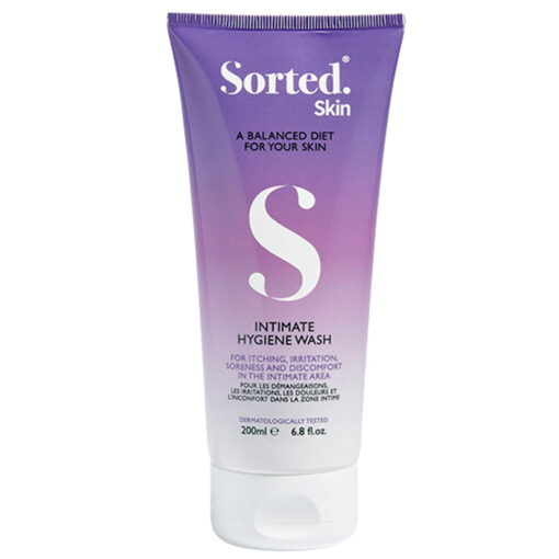 Sorted Skin Intimate Hygiene Wash – Intymios higienos prausiklis su prebiotikais 200ml