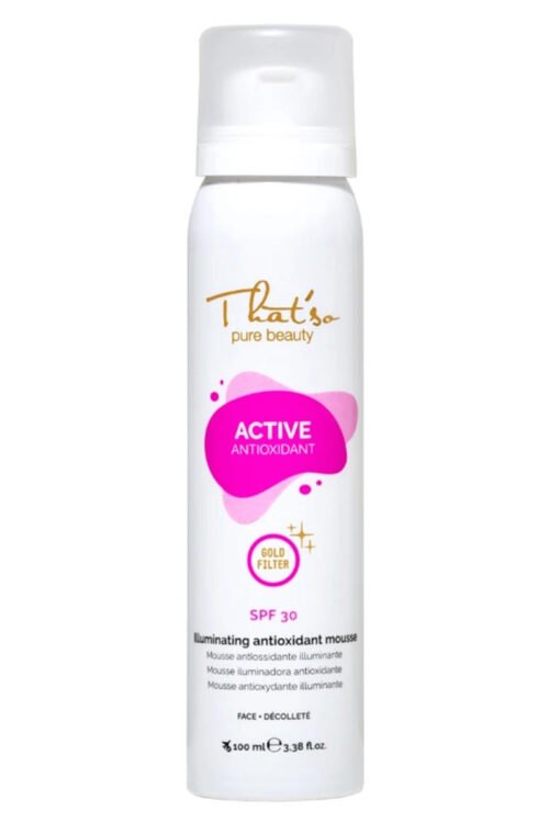 That'so Apsauga nuo saulės veidui Active Antioxidant SPF 30 Gold Filter 100ml