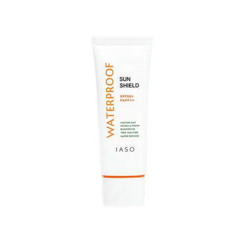 IASO Sun Shield SPF50+ PA+++ Vandeniui atsparus apsauginis kremas nuo saulės SPF50/PA++++ 70 ml