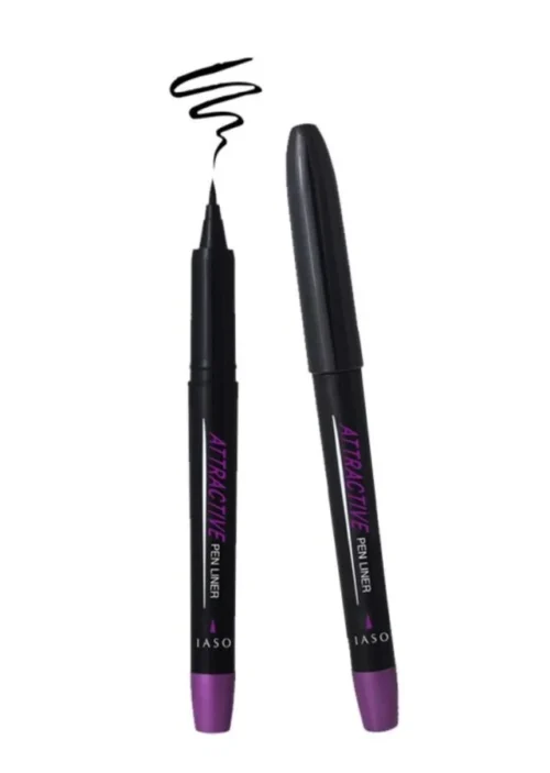 Akių kontūro pieštukas IASO Attractive Pen Eye Liner, No.1 Black
