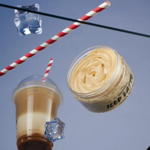 Alternative view of Iced Latte CBD dušo putos