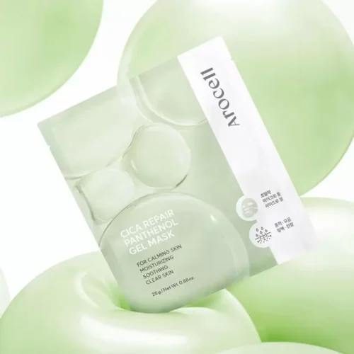 Alternative view of Arocell Cica Repair Panthenol Gel Mask veido kaukių rinkinys 4 vnt.