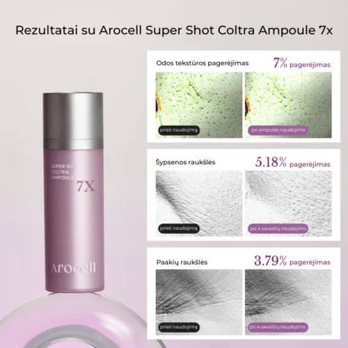 Alternative view of Arocell Super Shot Coltra Ampoule 7x veido ampulė 30ml