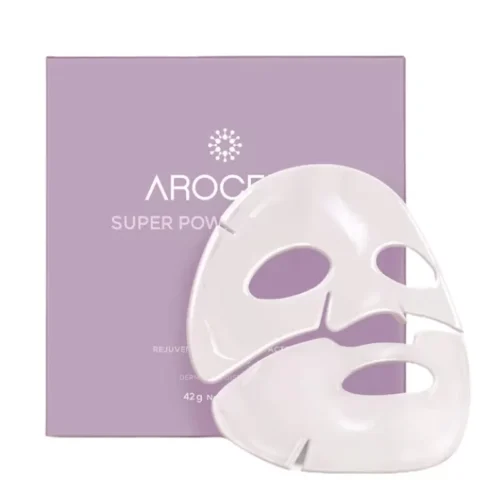 Arocell Super Power Mask EX – intensyviai drėkinanti kaukė su kolagenu 1 vnt.