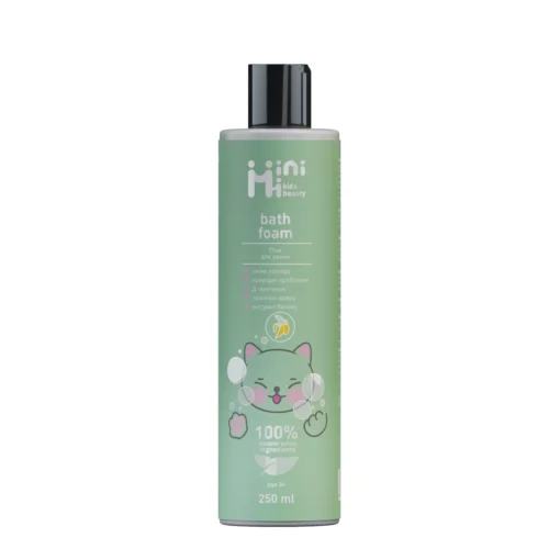 MiniMi Kids Beauty Banan vonios putos, 250 ml.