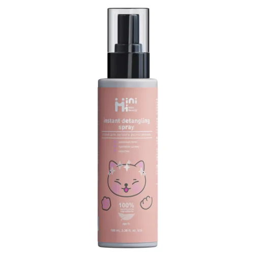 MiniMi Kids Beauty plaukų iššukavimą lengvinanti priemonė vaikams, 100 ml.