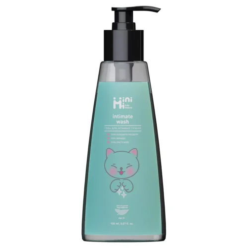 MiniMi Kids Beauty vaikiškas intymios higienos prausiklis, 150 ml.