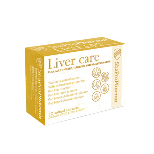 Shapropharma LIVER CARE, kepenims, 30 kapsulių