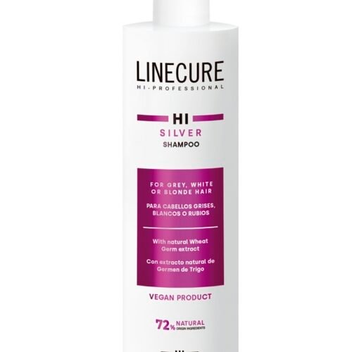 Linecure Silver šampūnas mažinantis geltonus atspalvius, 300 ml