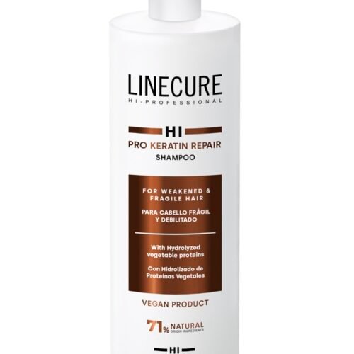 Linecure Pro Keratin-repair giliai atstatantis šampūnas, 1000 ml