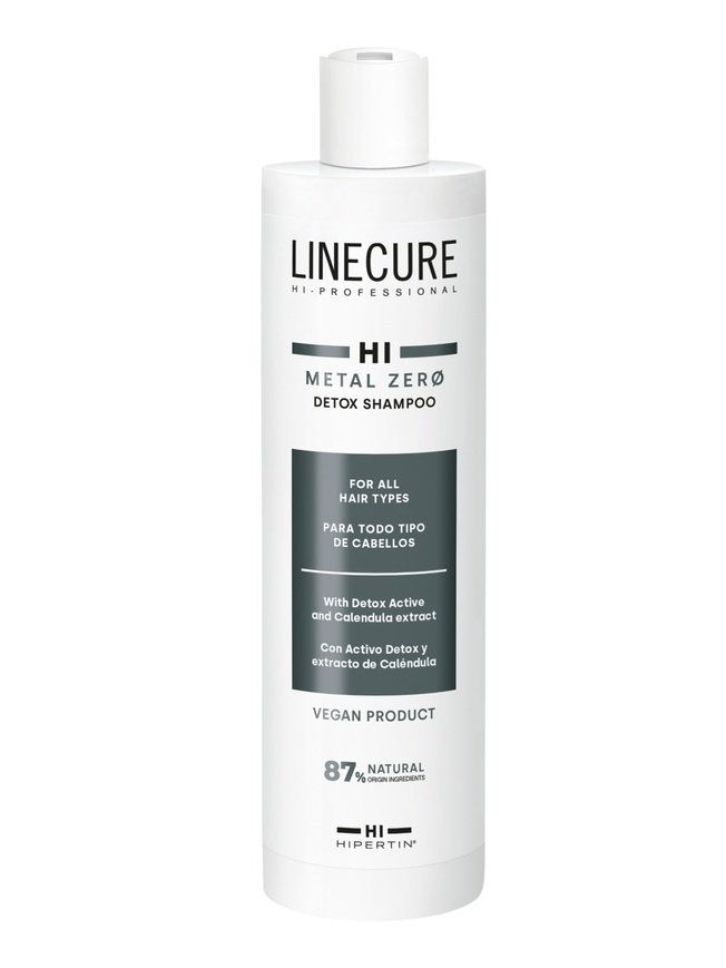 Linecure Metal Zero Detox šampūnas pašalinantis sunkiuosius metalus, 300 ml