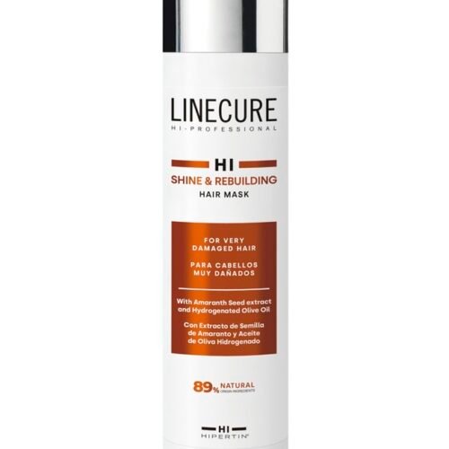 Linecure Shine & Rebuilding Mask spindėsio suteikianti plaukų kaukė, 300 ml