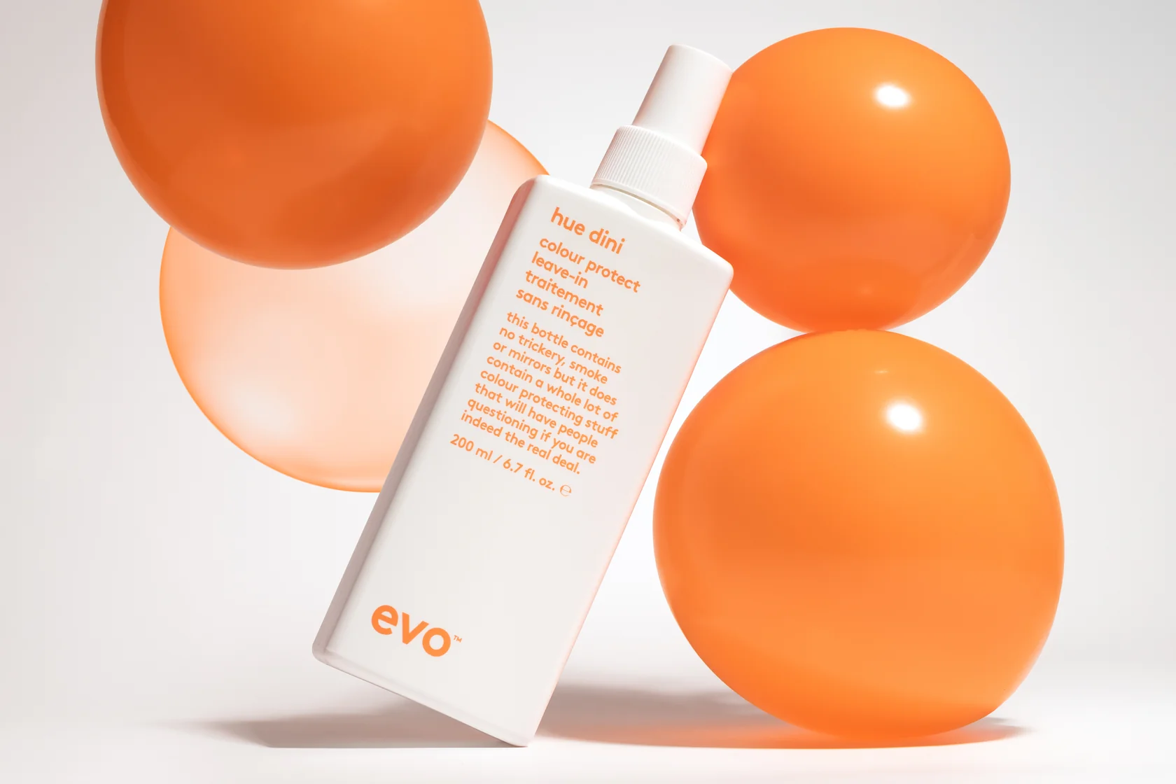 EVO HUE DINI SPALVĄ SAUGANTIS NENUSKALAUJAMAS KONDICIONIERIUS 200ml